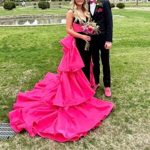 Elegant Pink Prom Dress